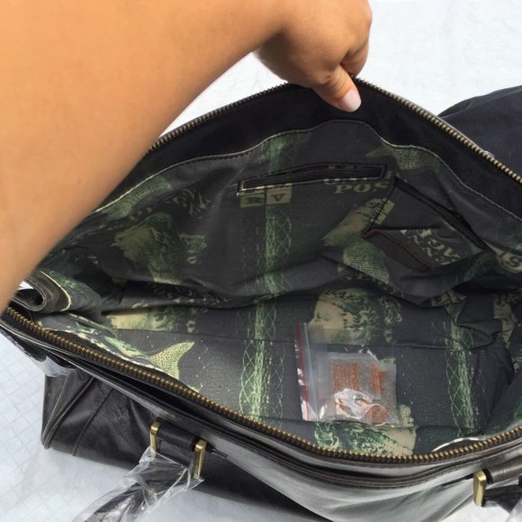 Argentinian Calf Leather**Large Travel Bag $1350 - Picture 8 of 8